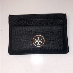 Tory Burch Robinson Leather Card Case